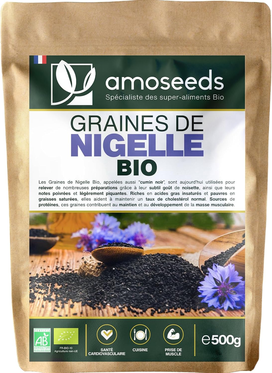 graines de nigelle bio