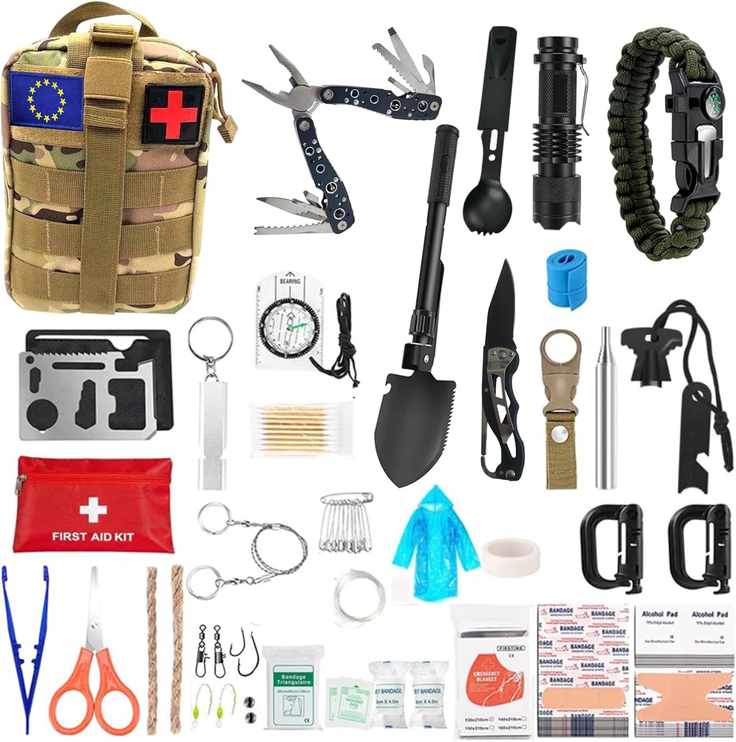 kit survie 72 en 1